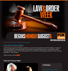Fox Classics Newsletter